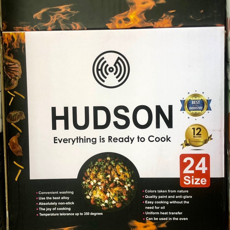 قابلمه چدن تمام گرانیت هادسون. سایز 24