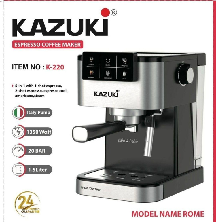 اسپرسوساز تمام لمس کازوکی KAZUKI